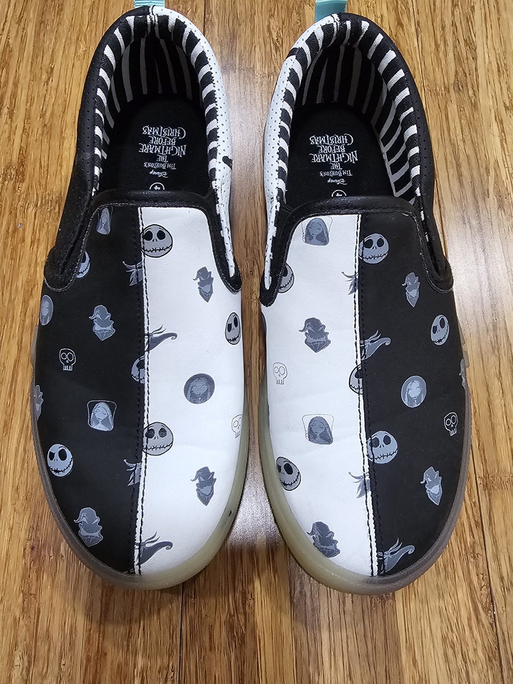 Disney The Nightmare Before Christmas Slip-On Sneakers Big Kid Size 4/Womens 5.5